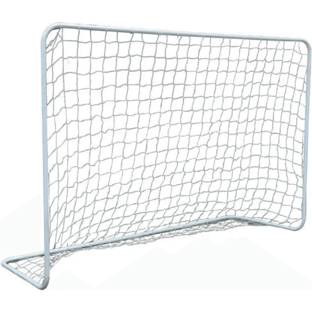 Enero Victoria Sport White Football Goal With Net 1.82x1.22x0.61m