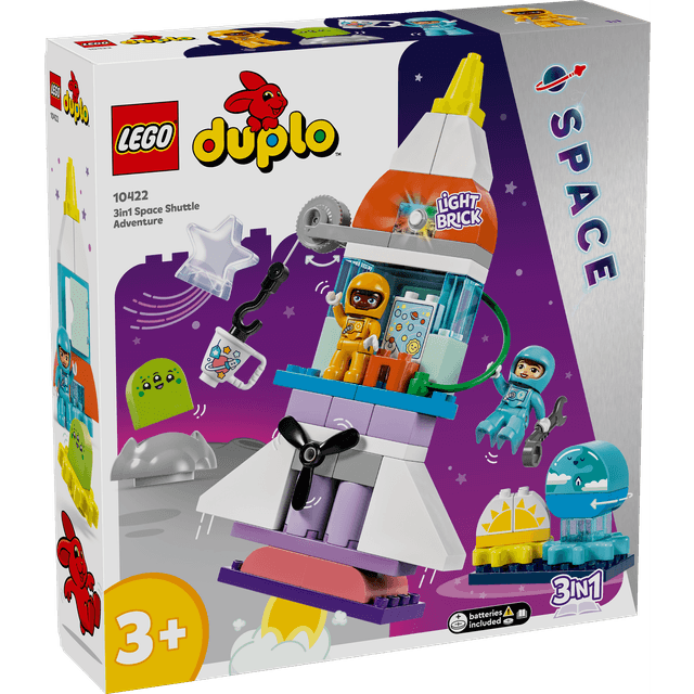 LEGO Duplo 3 in 1 Space Shuttle Adventure 10422