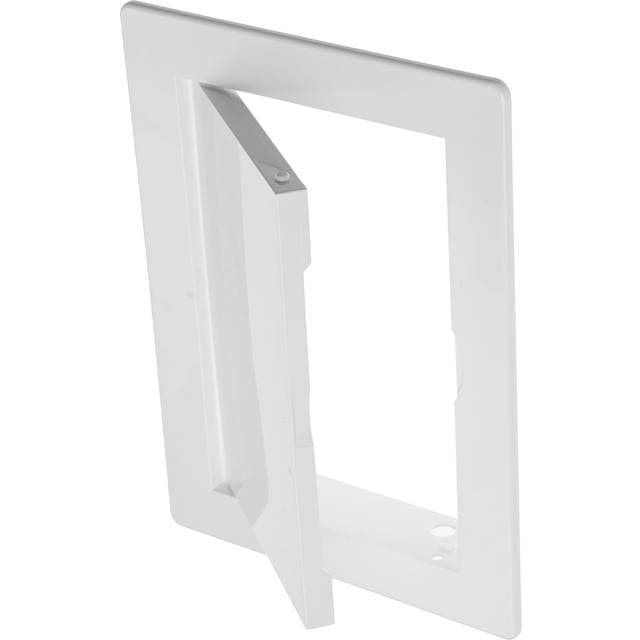 Awenta Access Panel Door 4 x 6 Inch White Opening Flap Cover Plate
