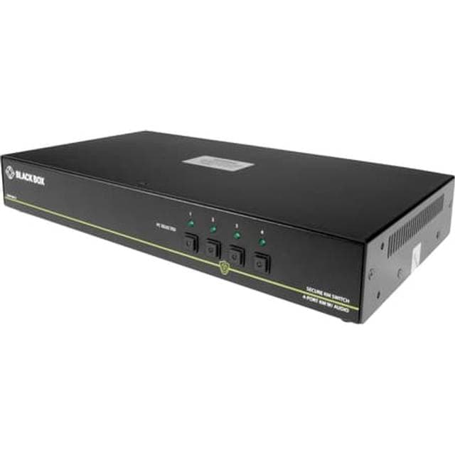 Black Box Niap 3.0 Secure Kvm Switch Usb 4-port