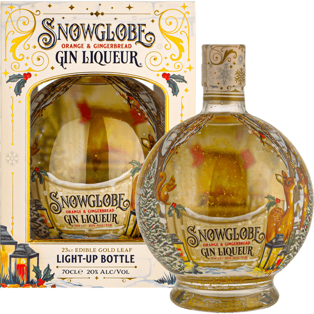Kids Globe Snow Globe Orange & Gingerbread 70cl 70 cl