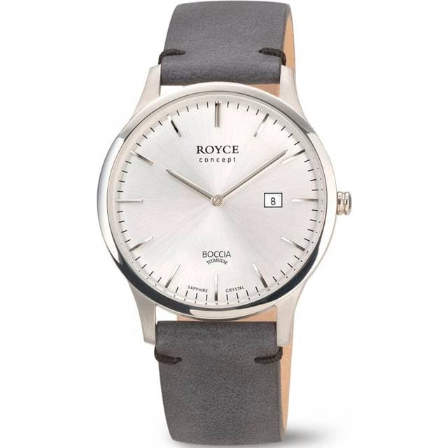 Boccia Titanium 3641-01 Herre 40 mm Analog Kvarts Silver 20 mm