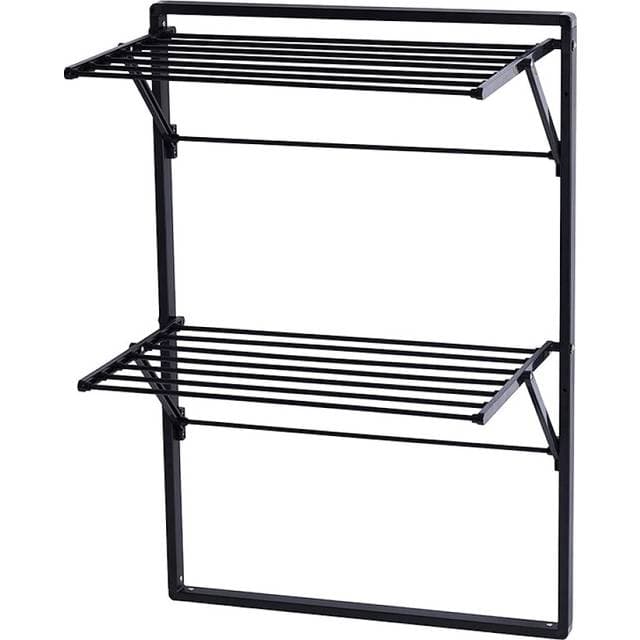 DAY Vægmonteret Tørrestativ - Sort