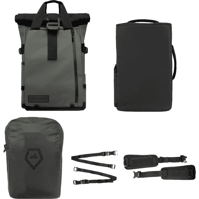 Wandrd THE PRVKE 21-Liter Green Pro Photography Bundle V3