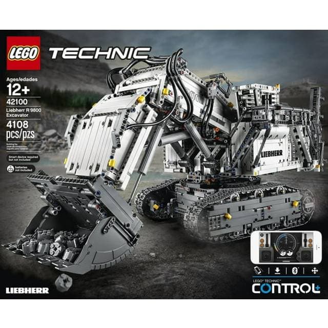 LEGO Technic Liebherr R 9800 Excavator 42100