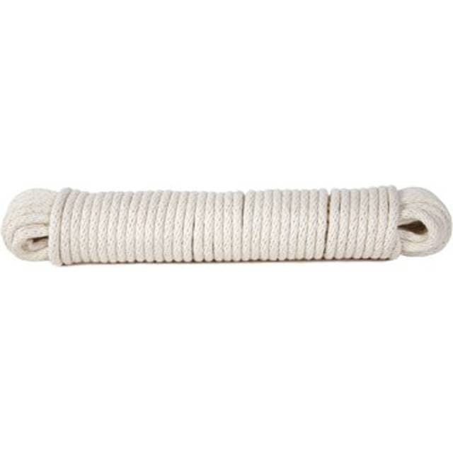 Koch Cotton Braided Clothesline 7/32 Inch 200-Feet - White