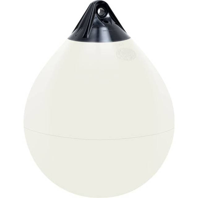 Polyform A4 jordbær fender 550x710mm hvid med sort top