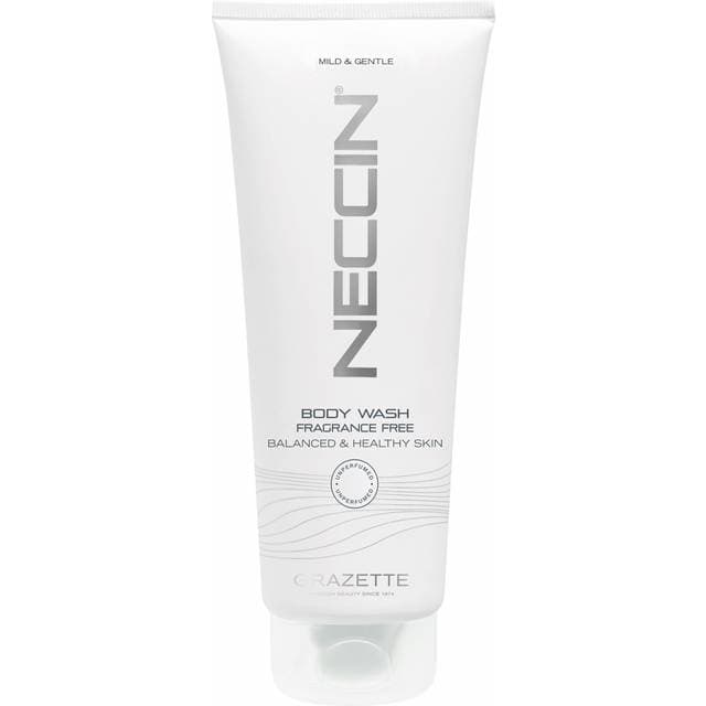 Grazette Neccin Body Wash Balanced & Healthy Skin Fragrance Free 200ml