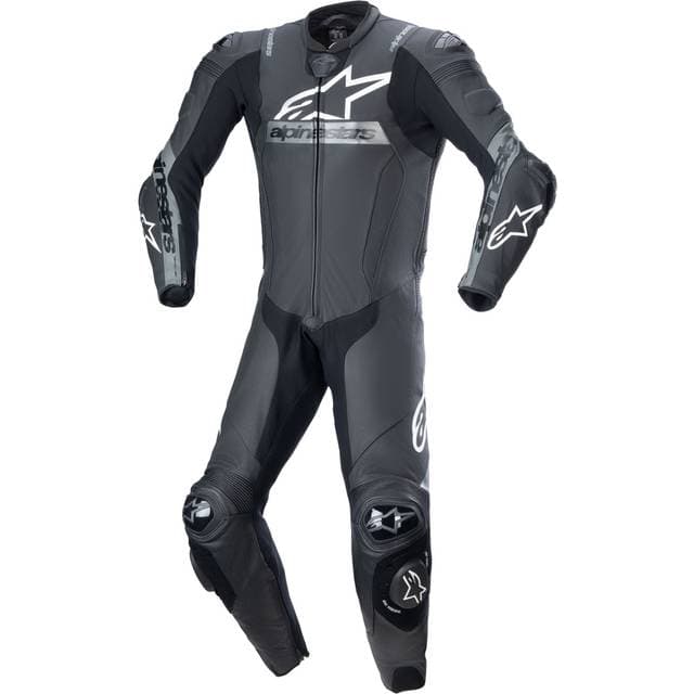 Alpinestars Læderdragt Missile V2 - Sort/Metallic Grå