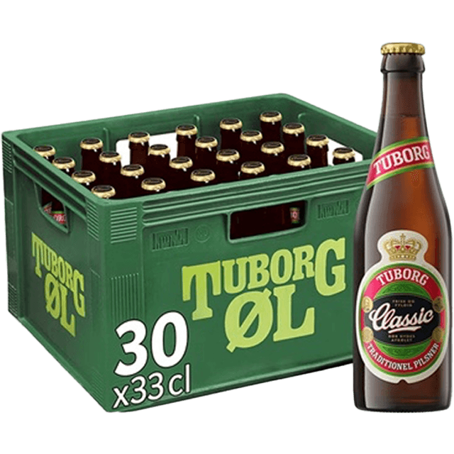 Tuborg Classic Pilsner 4.6% 33 cl