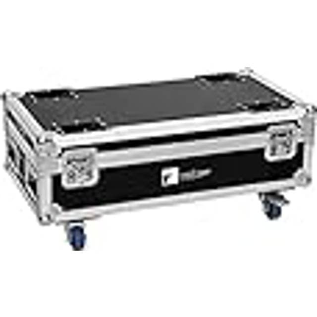 Roadinger Flightcase 6x AKKU IP UP-4 Plus HCL Spot WDMX