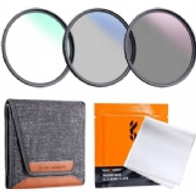 K&F Concept 4-in-1 Nano-K UV CPL ND4 Filter Set