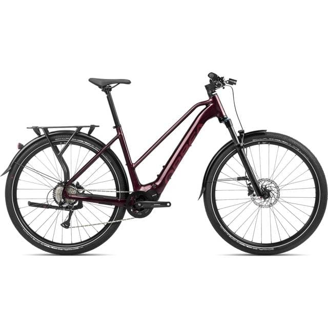 Orbea Elcykel Hybrid Kemen Mid 40 Dark Red Gloss Matt L