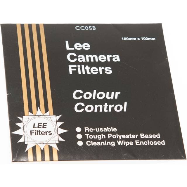 Lee Filters Technical Filter CC05 Blue, farveregulerende, 100 x 100mm
