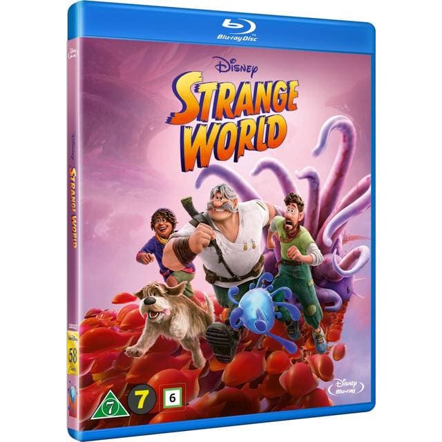 En Forunderlig Verden Strange World Disney Blu-Ray