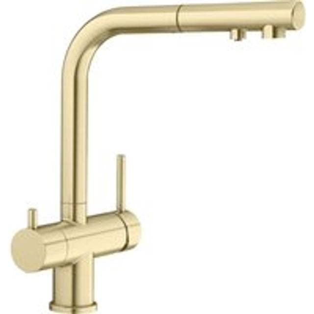 Blanco Køkkenarmatur FONTAS-S II Satin GOLD Med Udtræksspray