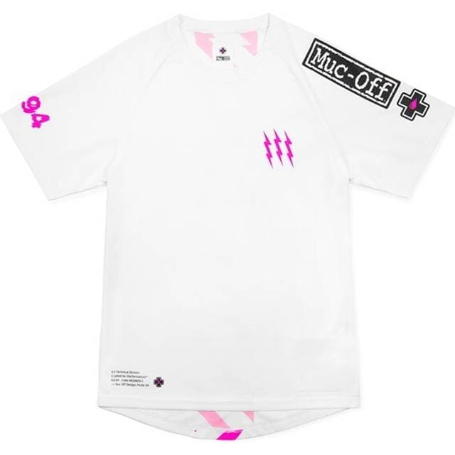 Muc-Off Riders Short Sleeve Jersey Hvid, S