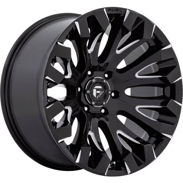 Fuel D828 Quake Gloss Black Milled 20X9 5X114.3