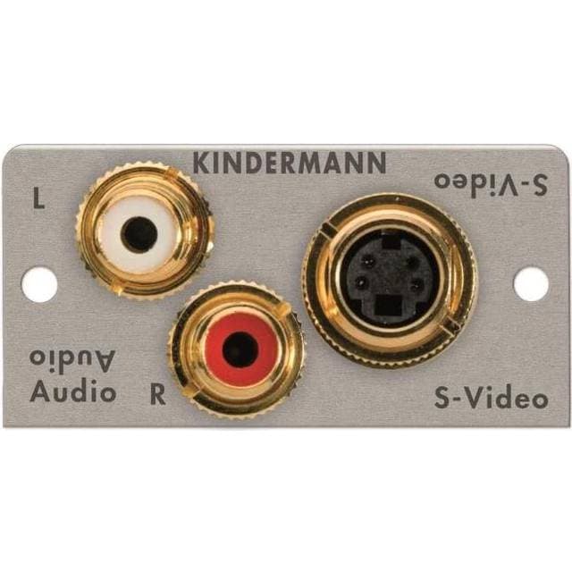 Kindermann KM Modulblende Audio L/R S-Video 7444-531
