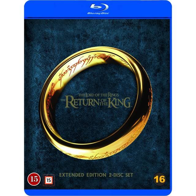 Ringenes Herre 3 Kongen Vender Tilbage Lord Of The Rings 3 Return Of The King Blu-Ray