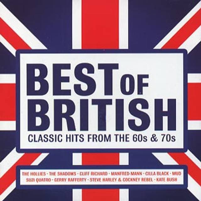 Various Artists Best of British Classic Hits from the 60s and 70s (2012) (CD)