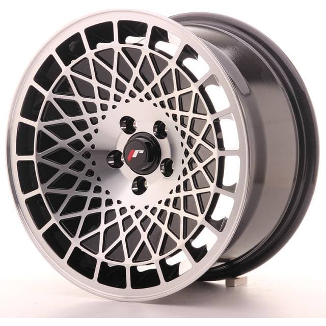 Japan Racing JR14 16x8 ET25 Black Machined