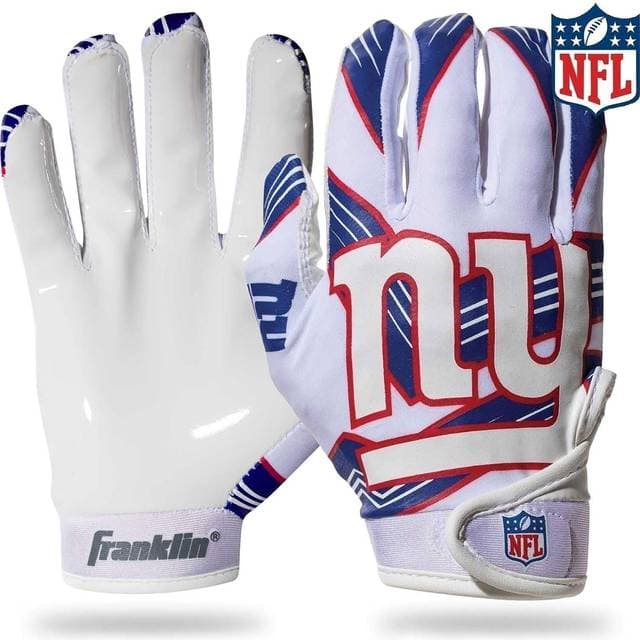 Franklin Sports Youth Football Receiver Gloves Medium Large