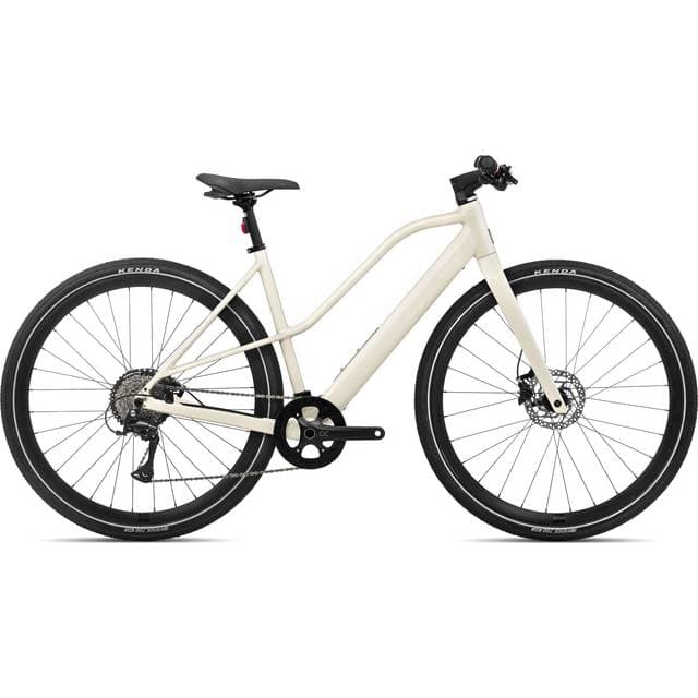 Orbea Elcykel Hybrid Vibe Mid H30 Ivory White Gloss