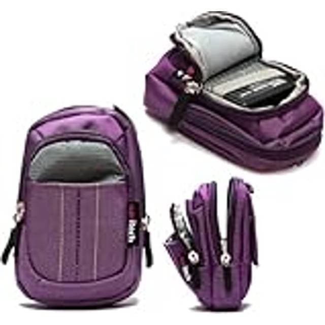 Navitech Purple Compact Camera Case Compatible with OM System Tough TG