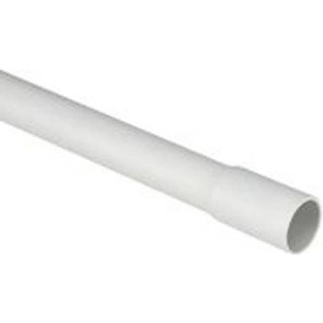 MTO Plastrør 16 mm HF med muffe 320N grå 3M 3 meter