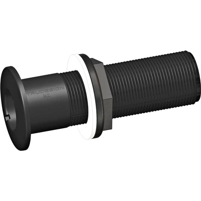 Trudesign Skroggennemføring lang, sort komposit 2"