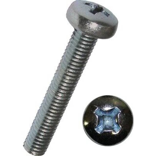 Dresselhaus Maskinskrue m4x10 ph ph2 elfz din 7985 100stk