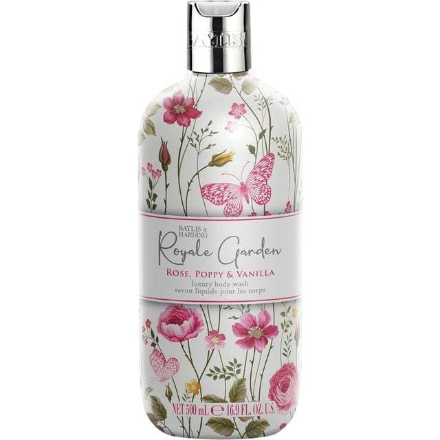Baylis & Harding Royale Garden Rose Poppy Vanilla Body Wash 500 ml 500ml