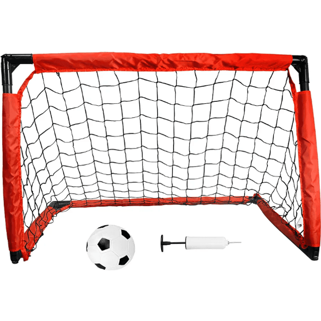 SpinOut Soccer Goal with Ball and Pump