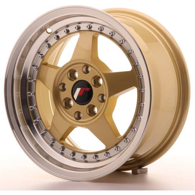 Japan Racing JR6 4x100 15x7" - Gold ET 35 - Nav 67,1mm
