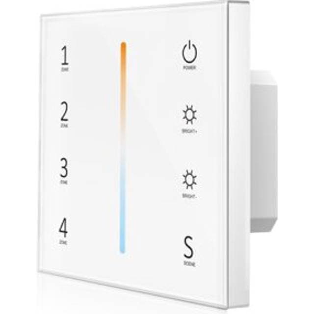 Dotlux DOTLUX 4Zonen Touchpanel fuer zweifarbige Empfaenger DMX/Fusion-Technologie