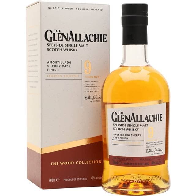 GlenAllachie 9 Års The Wood Collection Sherry Cask 70 cl