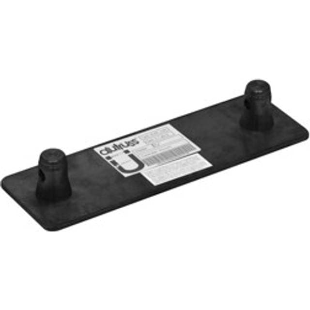 AluTruss ALUTRUSS BILOCK Base Plate BLM-10S male bk