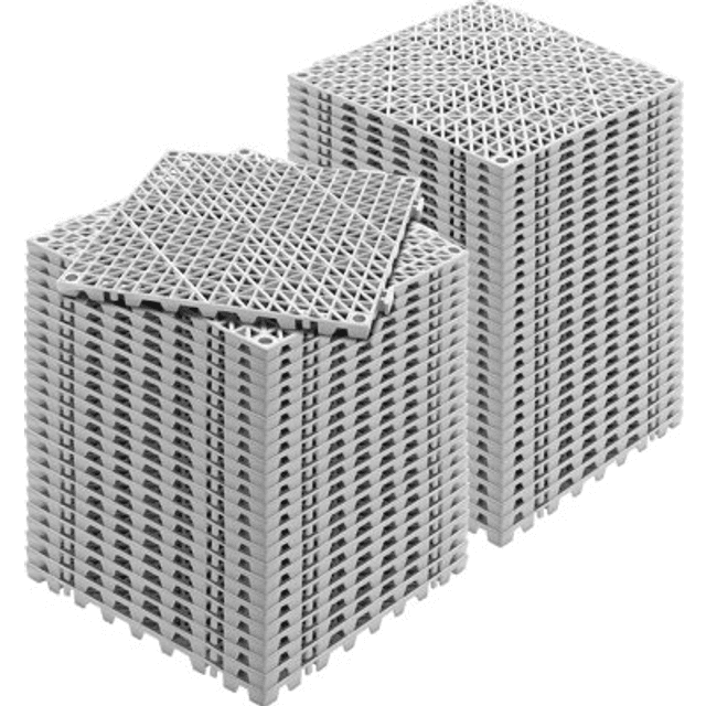 VEVOR Modular Interlocking Pude 55 Pack 30 x 30 cm