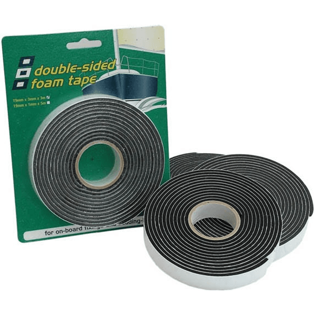 Dansk Marine Center PSP Skumvinyl 3x19mmx3m Black