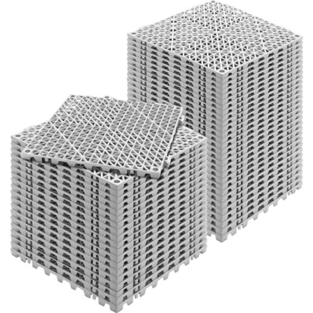 VEVOR Modular Interlocking Pude 50 Pack 30 x 30 cm