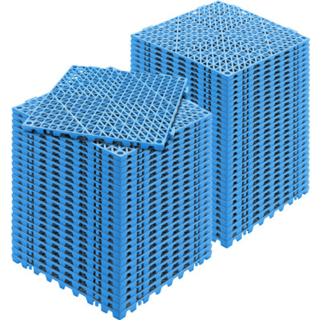 VEVOR Modular Interlocking Pude 55 Pack 30 x 30 cm
