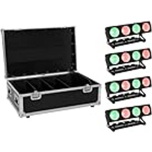 Eurolite Set 4x LED PMB-4 COB QCL 30W Bar Case