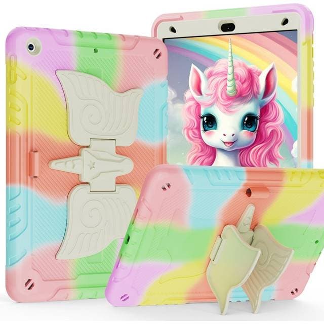 Eiderwood iPad 10.2" 2021 Børne Cover Unicorn Kickstand Cover