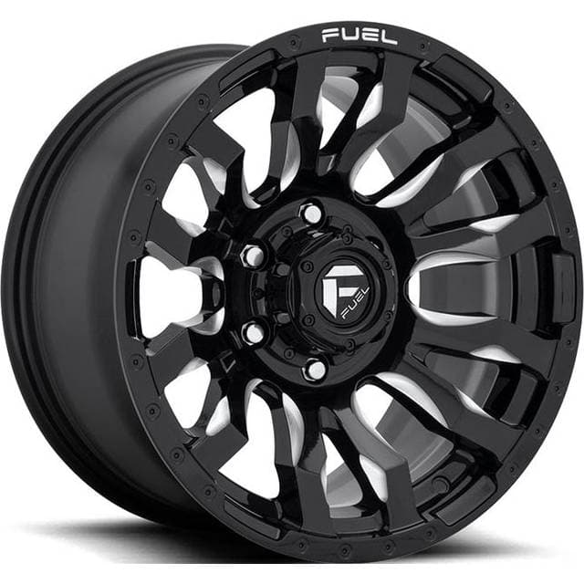 Fuel D673 Blitz Gloss Black Milled 20x12 Wheel