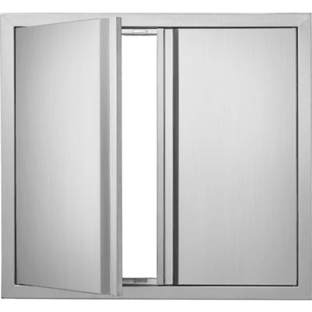 VEVOR BBQ Adgangsdør 660x610 mm Dobbelt Udendørs