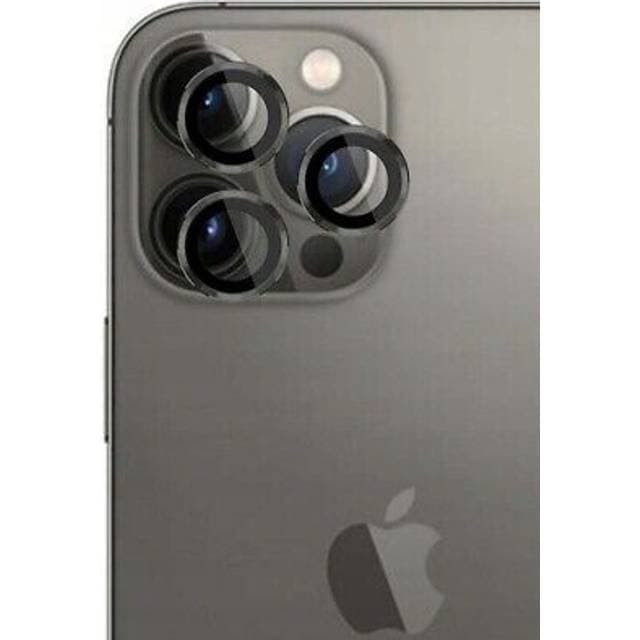 3mk Lens Protection Pro iPhone 15 Pro Max 6.7 graphite/graphite Camera lens protection with mounting frame 1pc