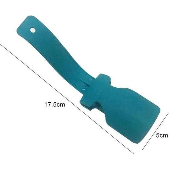 Northix Kompakte Schuhlöffel 2 Stück Türkis