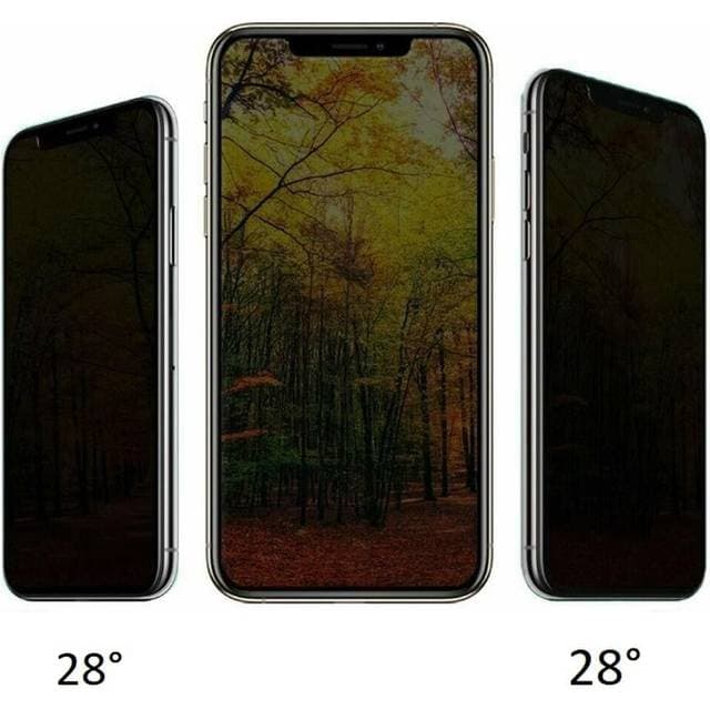 MAULUND Samsung Galaxy A33 5G Privacy Full Screen Hærdet Glas Skærmbeskyttelse Sort Kant