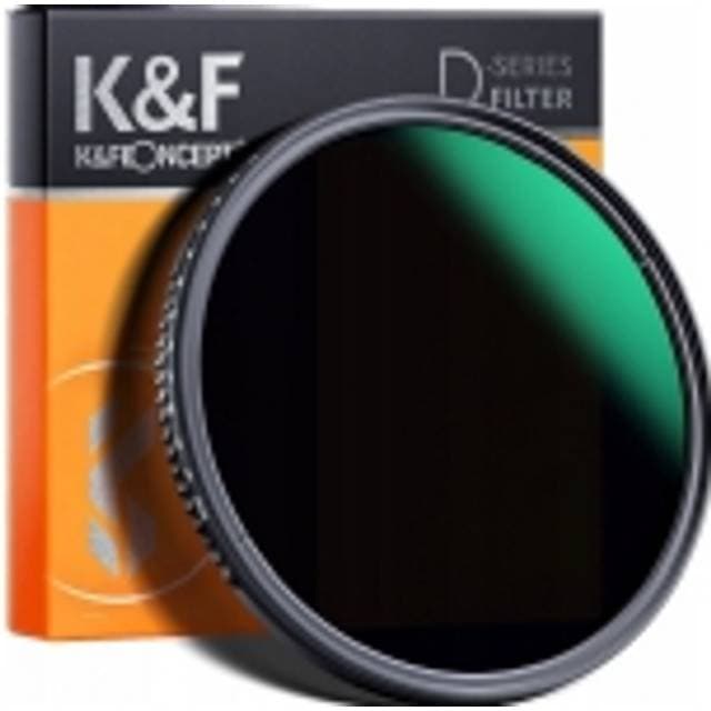 K&F Concept Filter K Amp F Filter Fuld Grå Justerbar ND3-ND1000 37mm